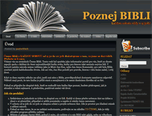 Tablet Screenshot of ctemebibli.cz